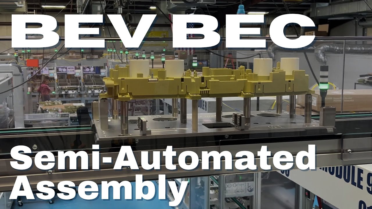 BEV BEC Assembly: Semi Automated Assembly Line for Electric Vehicle Battery Elimination Circuit
