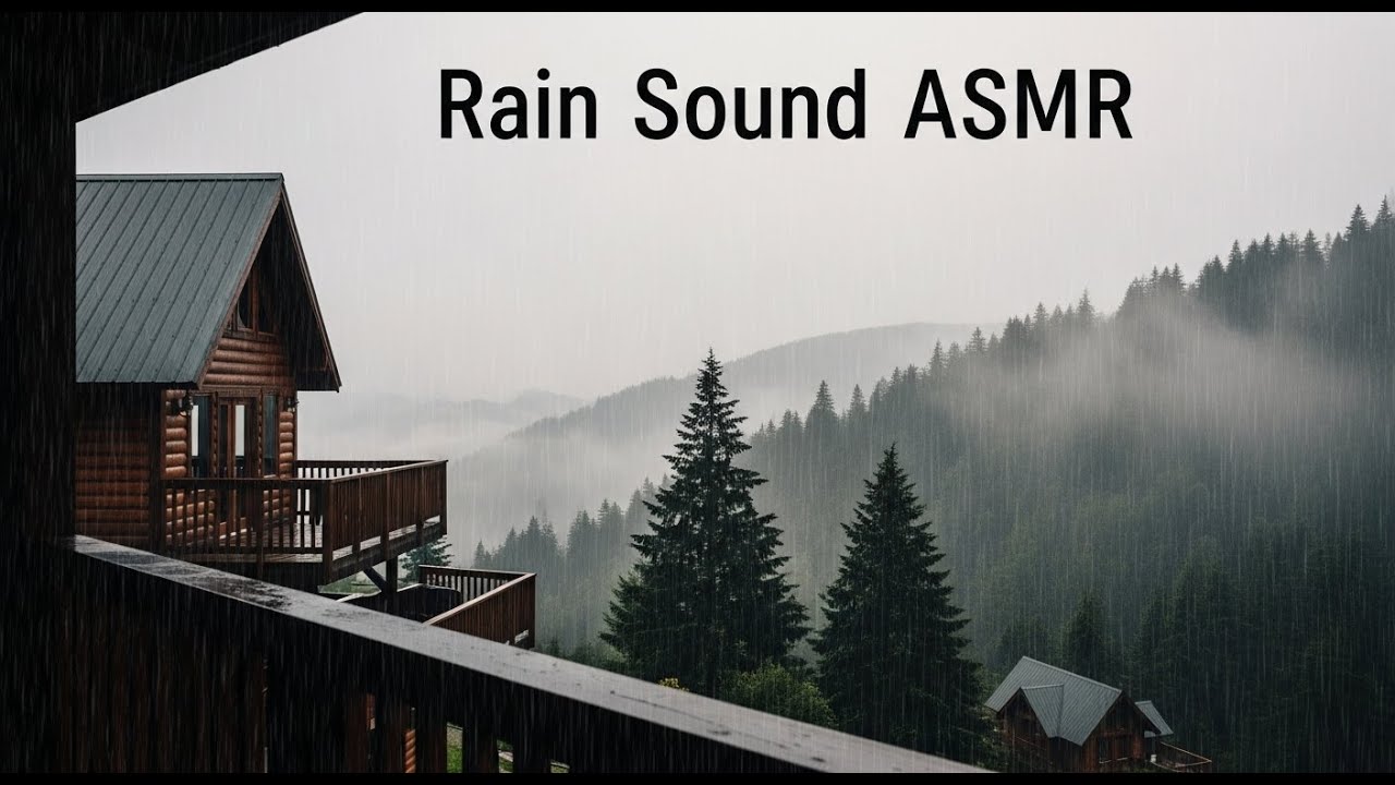 Immersive Rain and Thunder Atmosphere for Deep Sleep and Anxiety Ease for Deep Rest and Recover