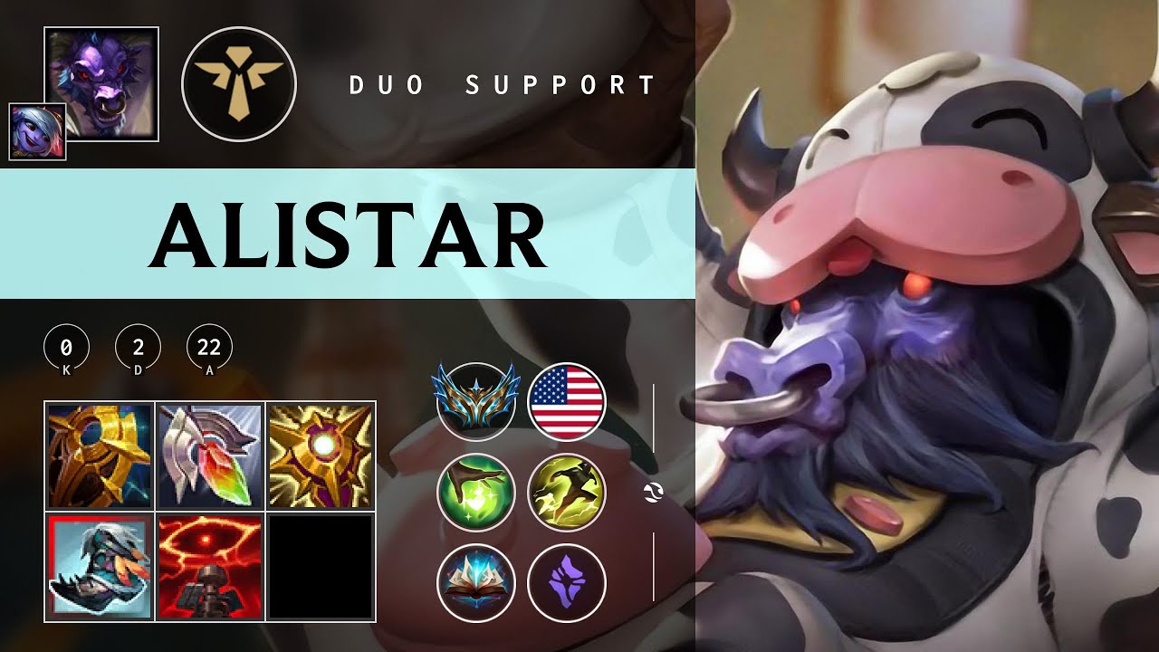 Alistar Support vs Poppy - NA Challenger Patch 25.24