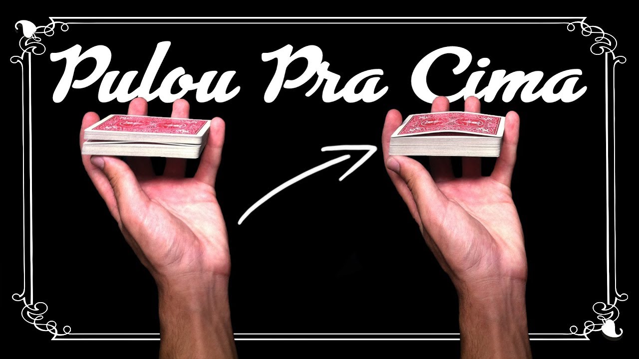 Magica da Carta que Pula pro Topo REVELADA! Magica do Pyong Lee.
