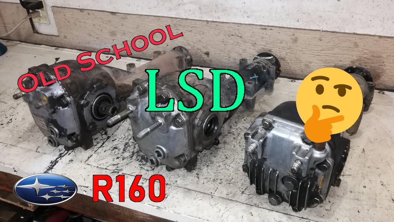 Как определить r160 — дифференциалы Subaru