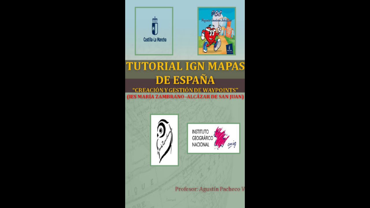 Tutorial 5 Mapas de España IGN   Creación y gestion de los waypoints
