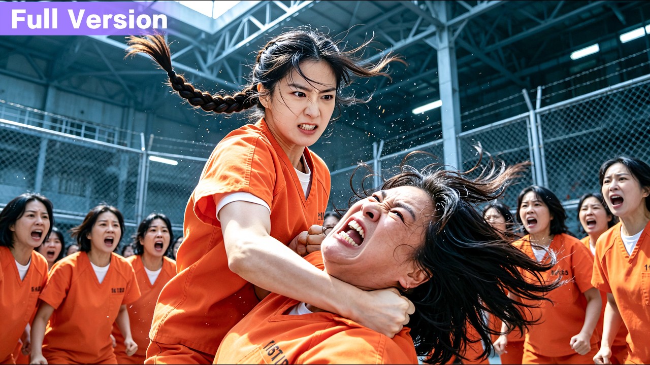 💪The prison bully targets the wrong country girl, Unaware She&rsquo;s a Kung Fu Master!