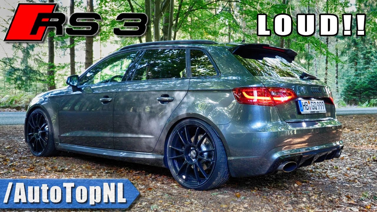 500HP AUDI RS3 Elmerhaus CRAZY LOUD! EXHAUST SOUND by AutoTopNL