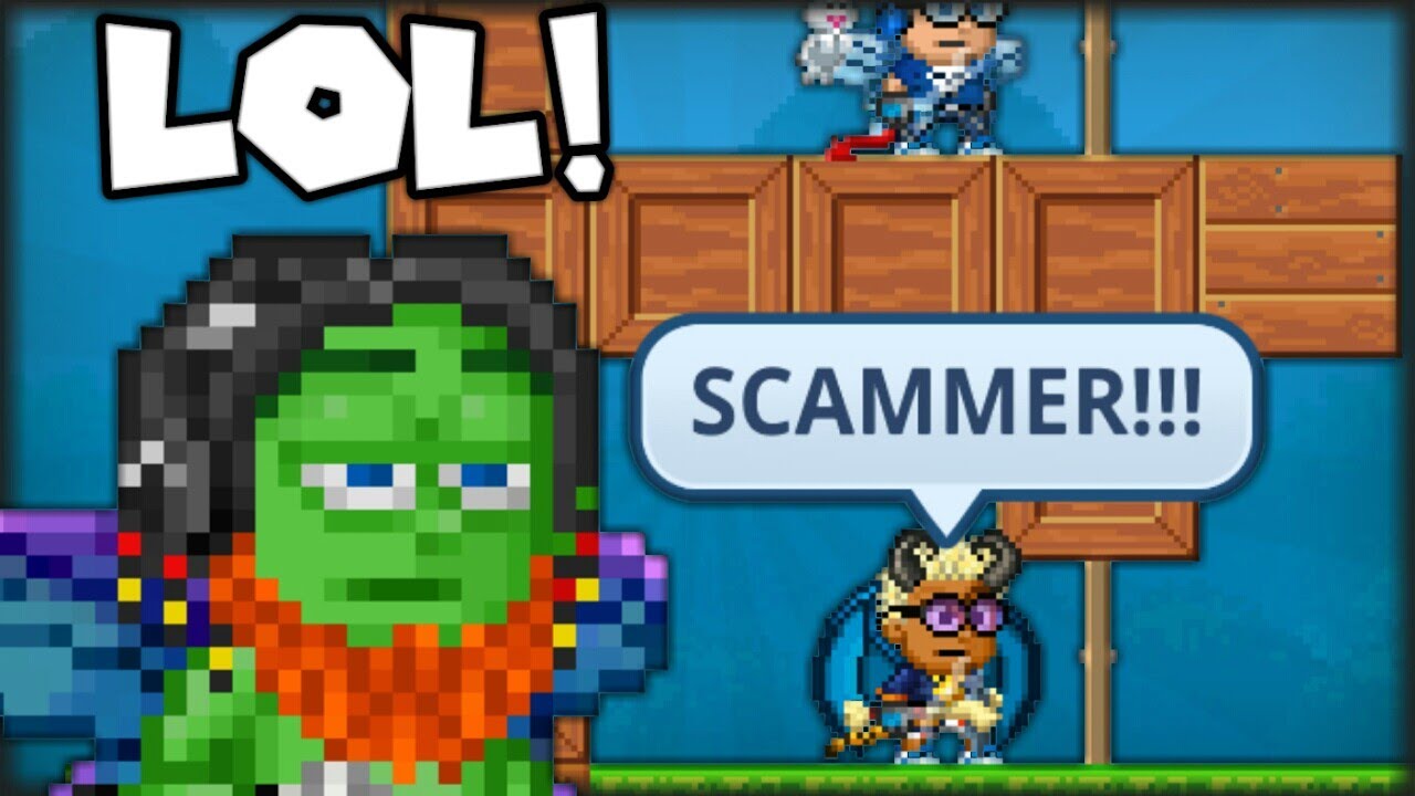 🔥BEST SCAM FAIL SKIT EVER! - Pixel Worlds🔥