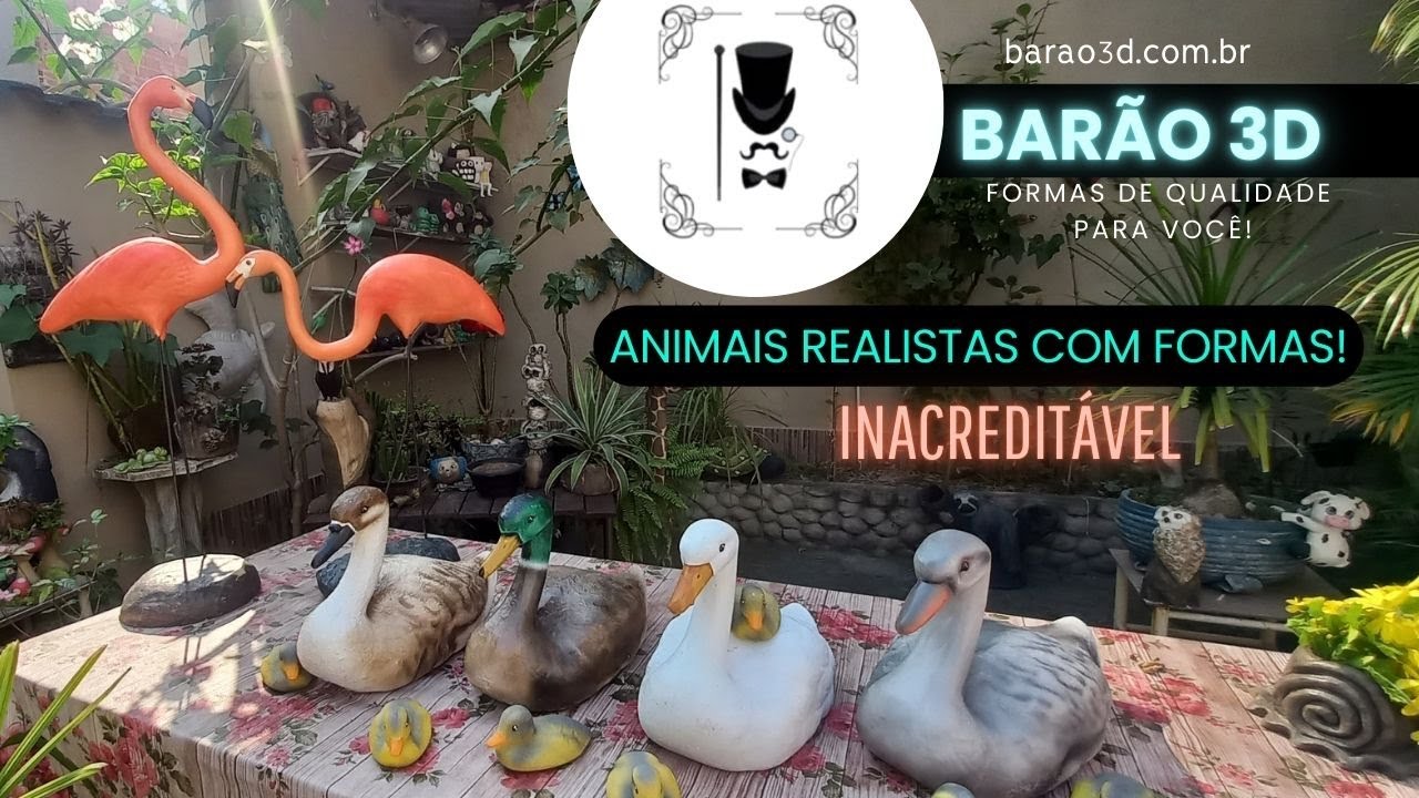 Crie Animais Realistas com Formas! acesse 👉 @barao3d #diycrafts #diy #diyfacavocemesmo #artesanato