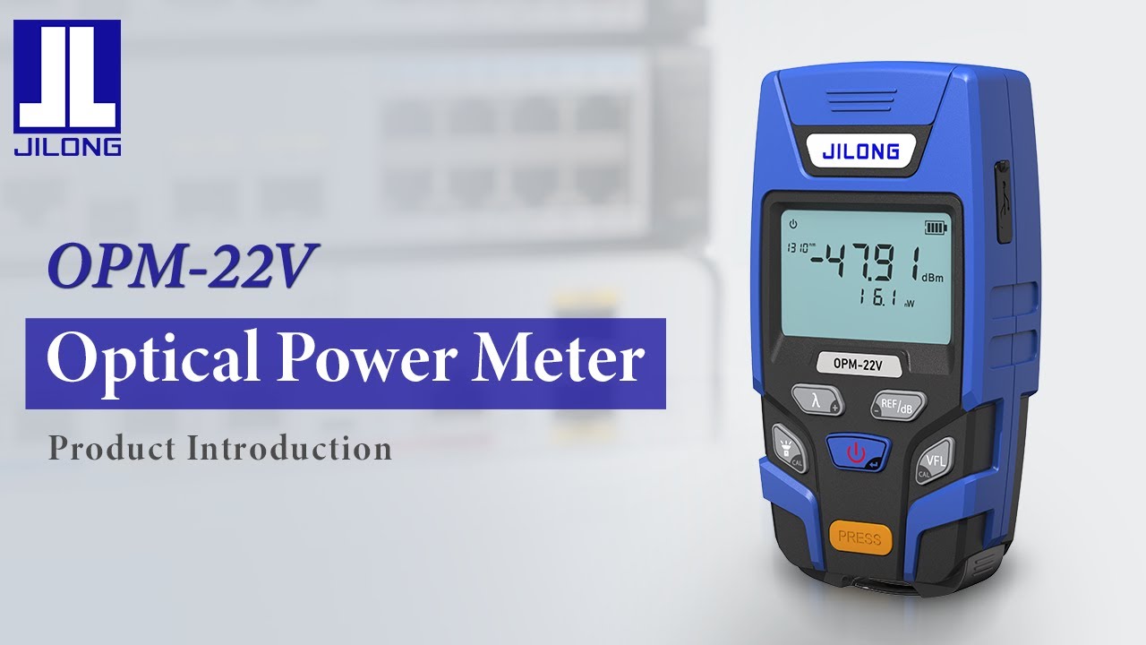 JILONG optical fiber power meter OPM-22/22v