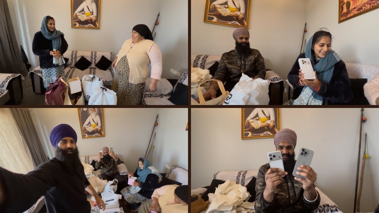 ਖੁਲ ਗਿਆ ਗਿਫਟਾ ਦਾ ਪਿਟਾਰਾ ਕਿਸ ਲੀ ਆਇਆ 🎁🎁🎁 || a gye ji sade li v gift kis li ki ayea 🎁🎁☺️☺️
