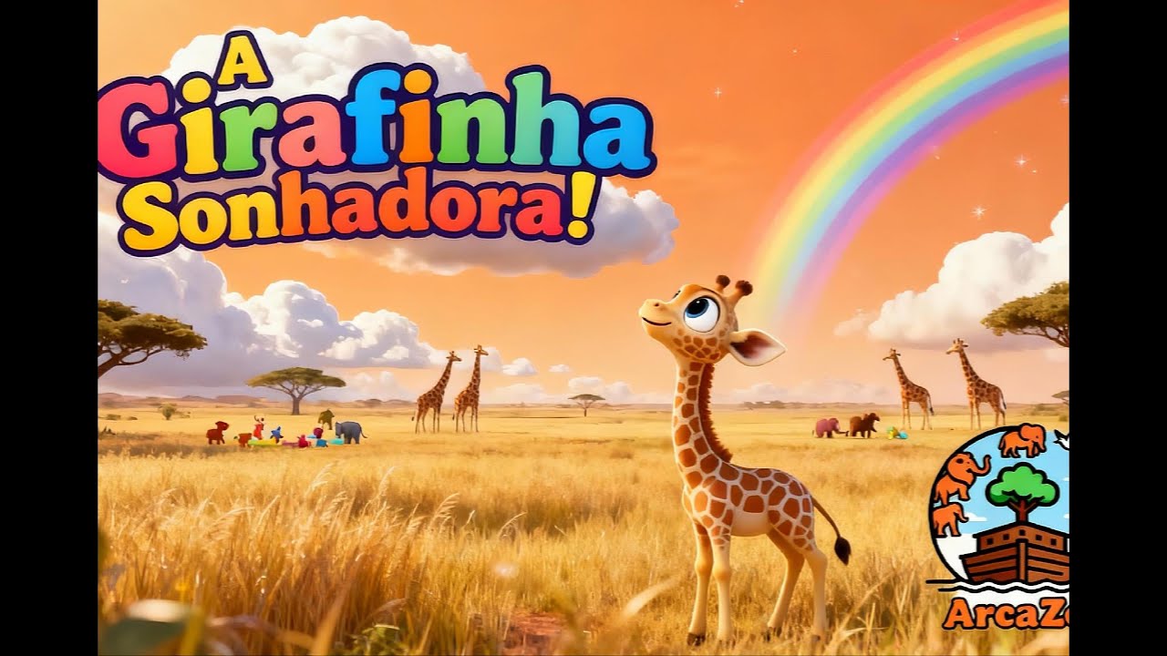 A Girafinha Sonhadora – Aprenda a Sonhar Alto com o ArcaZoo!