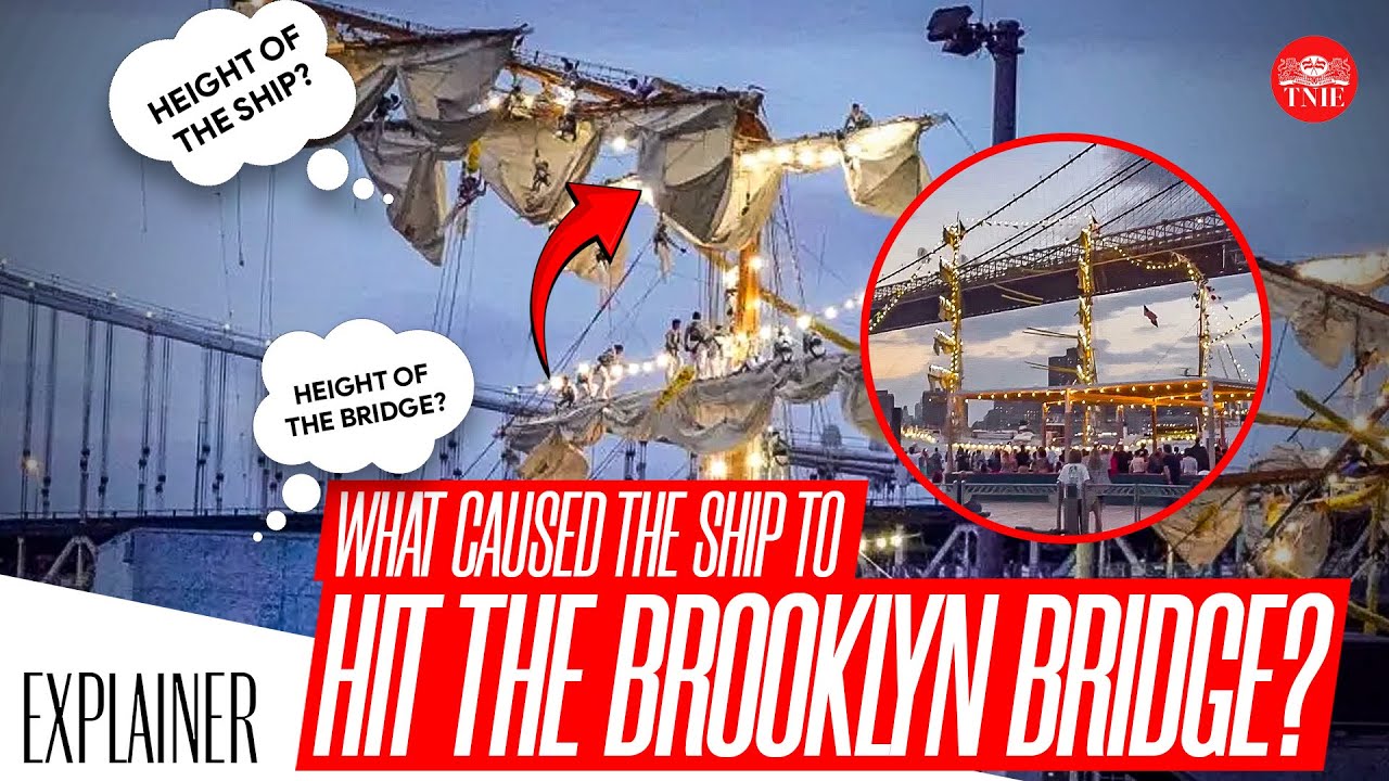 What went wrong? Mexican navy ship hits Brooklyn Bridge, 2 dead
