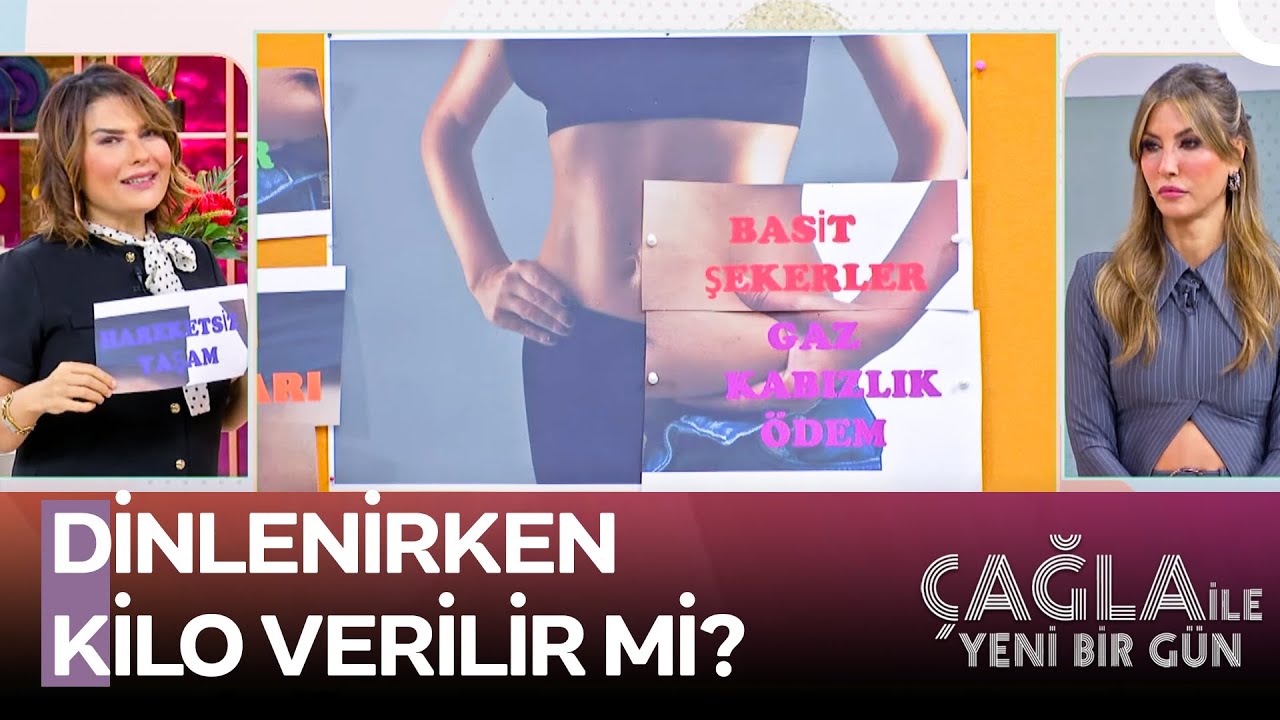 Dr. Ayça Kaya'dan Zayıflamanın Sırları - Çağla ile Yeni Bir Gün 1352. Bölüm