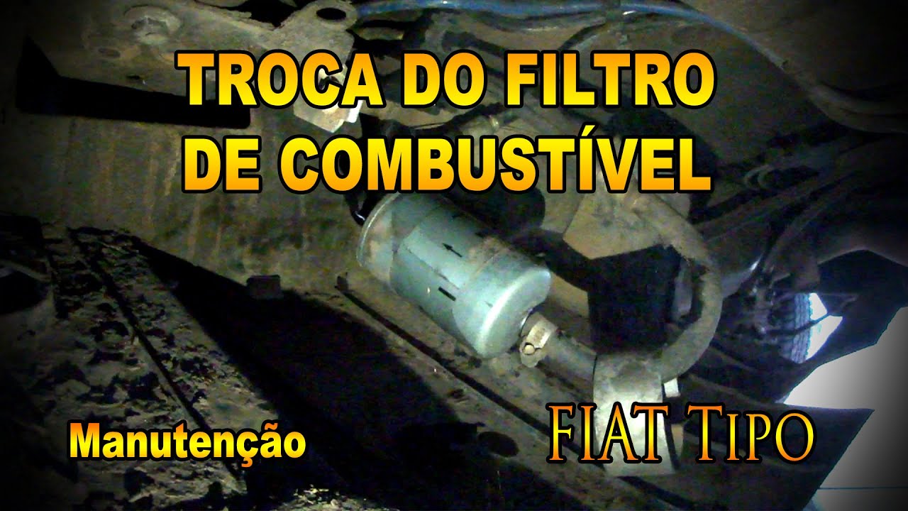 Fiat Tipo - Troca do filtro de combustível - Pesterenan