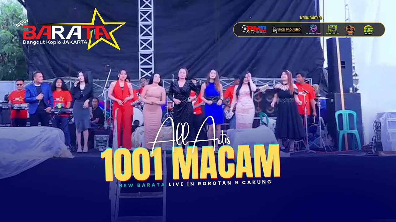 1001 Macam -  All Artis -  NEW BARATA - Live Rorotan 9 Cakung Jakarta Timur