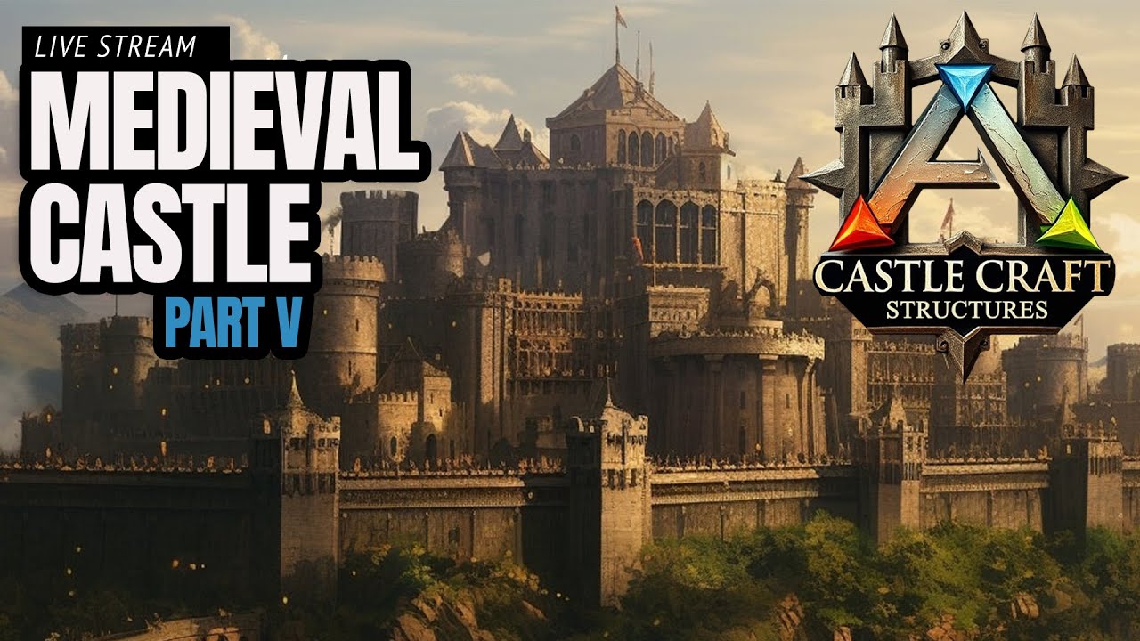 Lets Build A Medieval Castle - Ark Survival Ascended