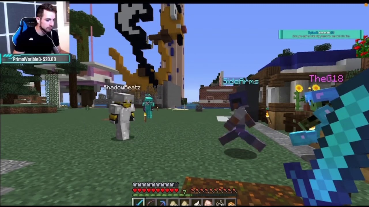 shadowbeatz being squidward for 13 minutes and 58 seconds (FT. SIDEARMS😱)