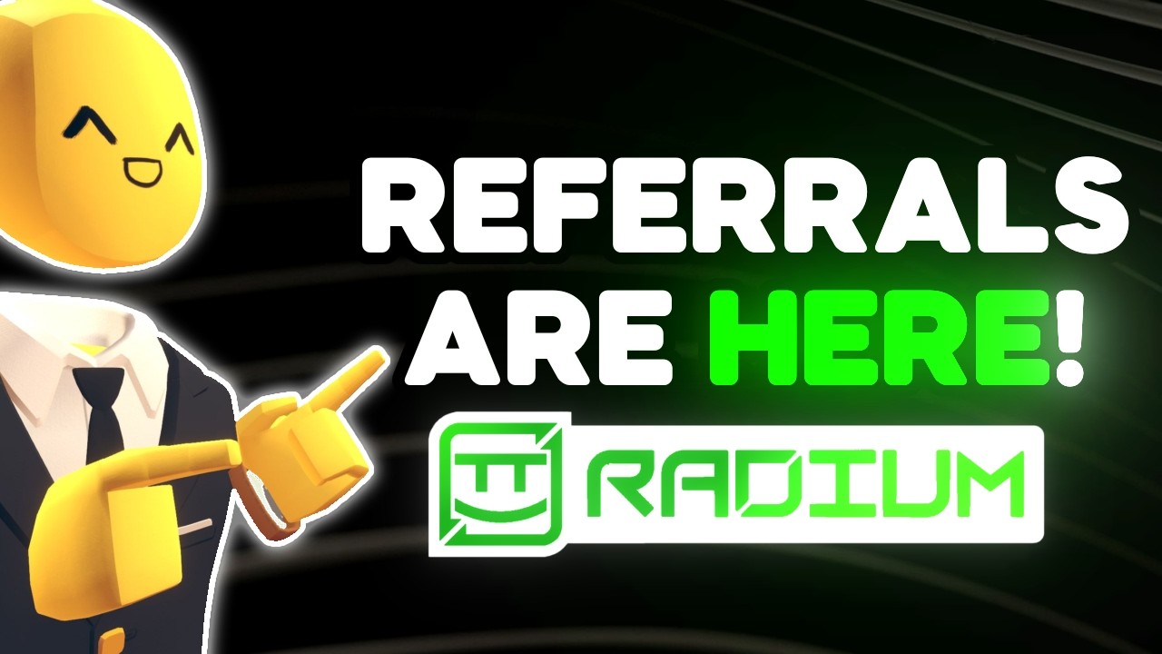 Radium Referrals Are HERE! (HUGE UPDATE) | Radium