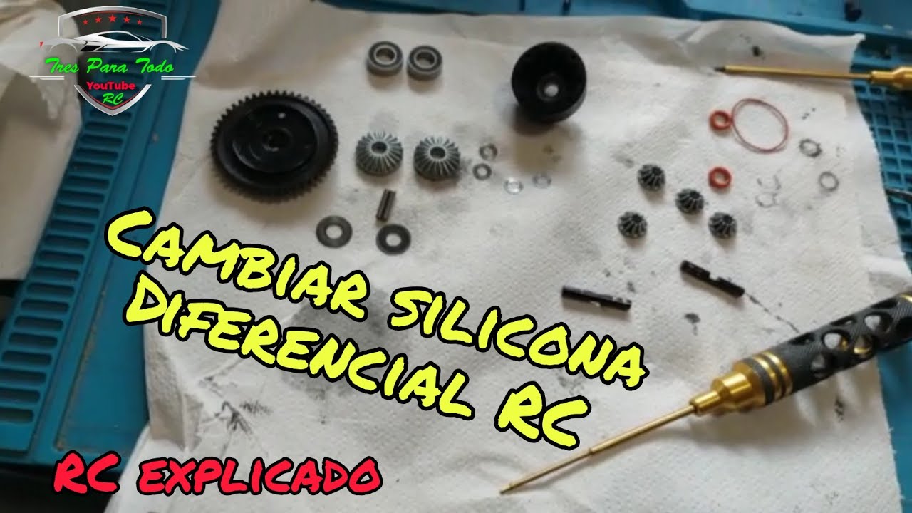 Cambio Silicona diferencial coche RC