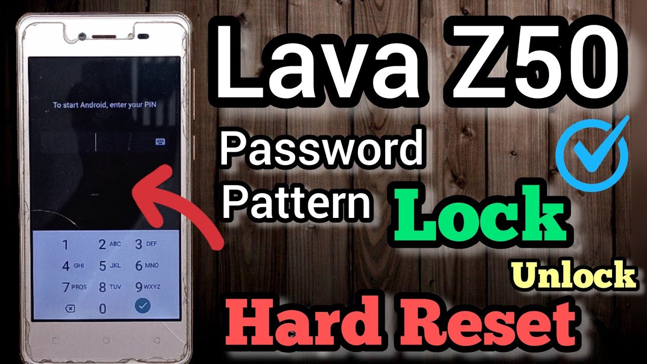 Lava Z50 || Password Lock Unlock || Pattern Lock Remove || Hard Reset || Without Pc || 2022.