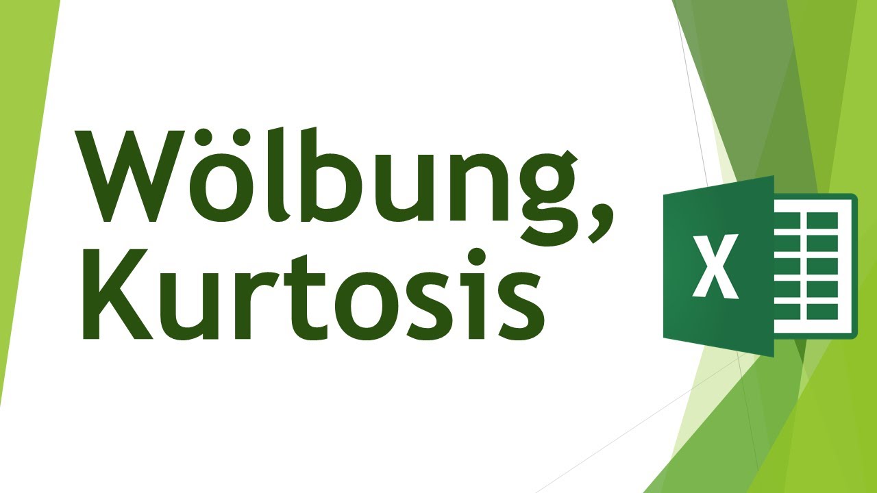 Wölbung bzw. Kurtosis und Exzess  in Excel berechnen - Daten analysieren in Excel (26)