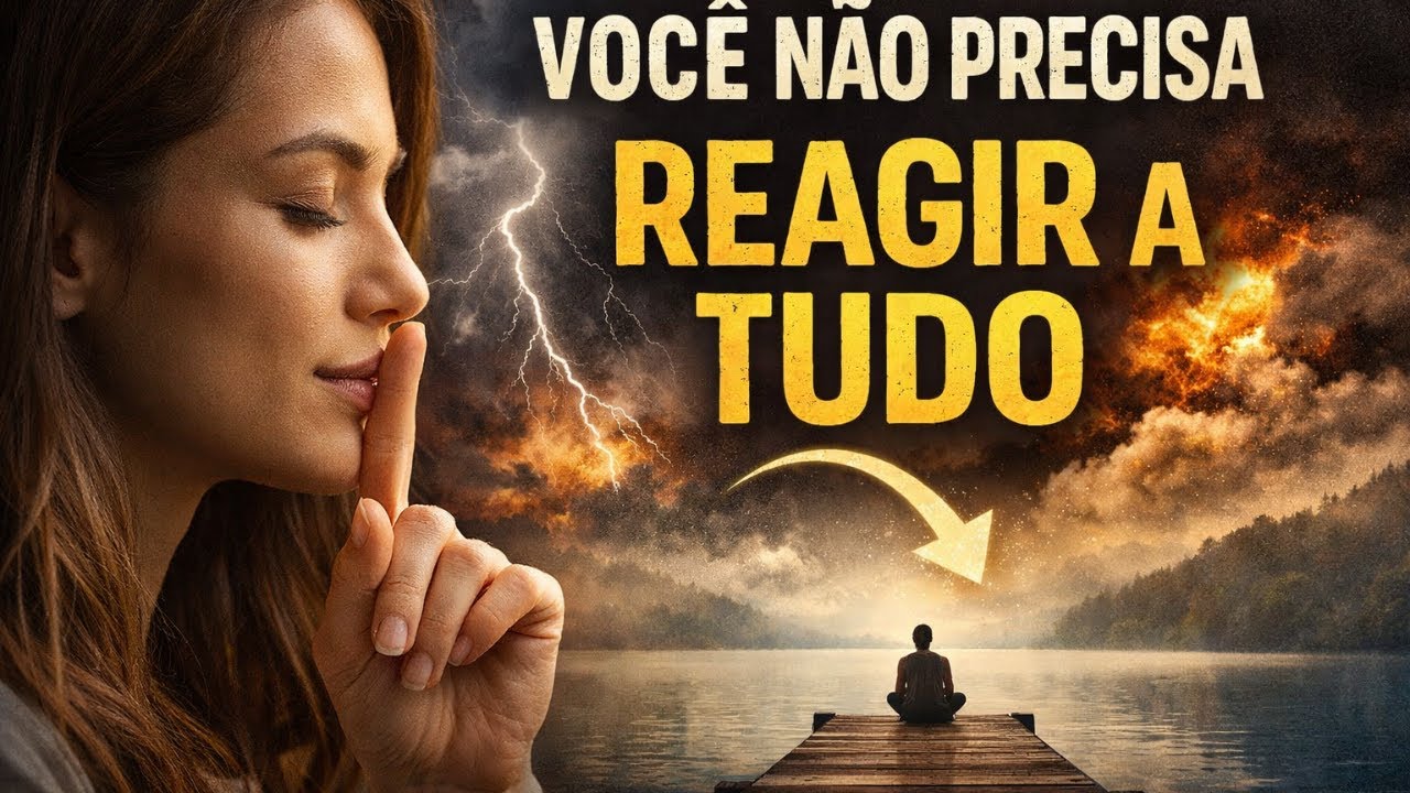 VOCE NÃO PRECISA REAGIR A TUDO