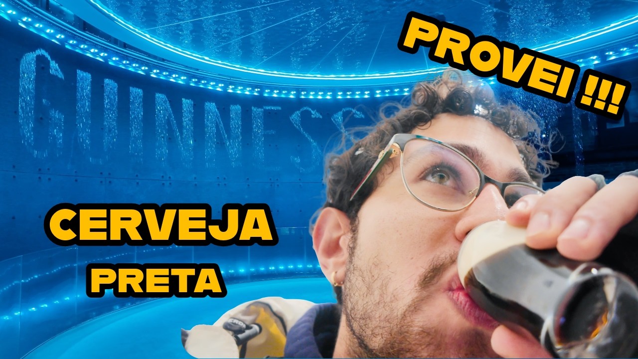 Gastei € 33 em uma cerveja no Museu da GUINNESS - Dublin, Part 4