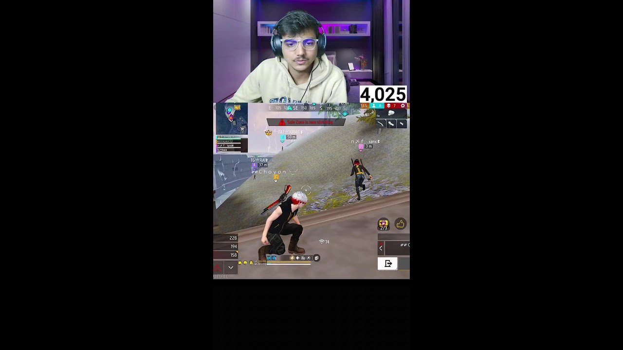 🔴 LIVE | Top 1 Grandmaster Push 🔥 | Free Fire Shorts Live #shorts #shortslive&nbsp;#freefire