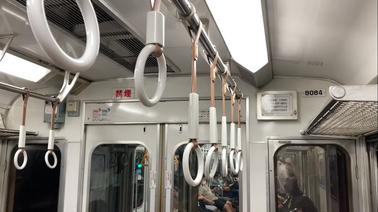 【界磁位相】近鉄8000系8084F(L84),8088F(L88)走行音 / Kintetsu-8000 sound