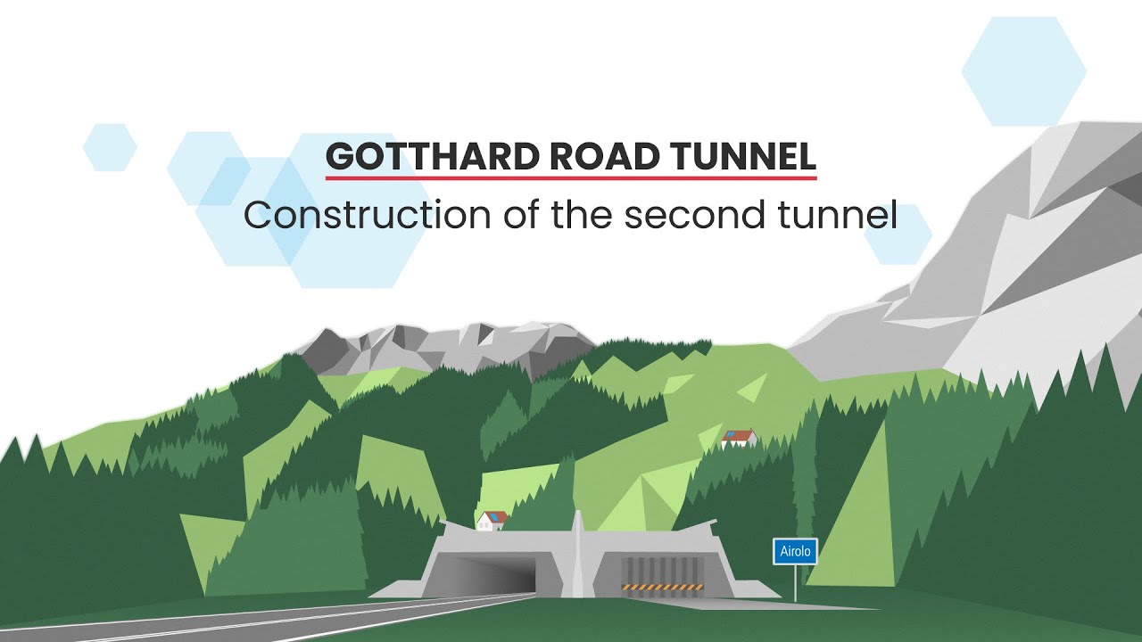 Second Gotthard road tunnel on the A2 – the most important information at a glance