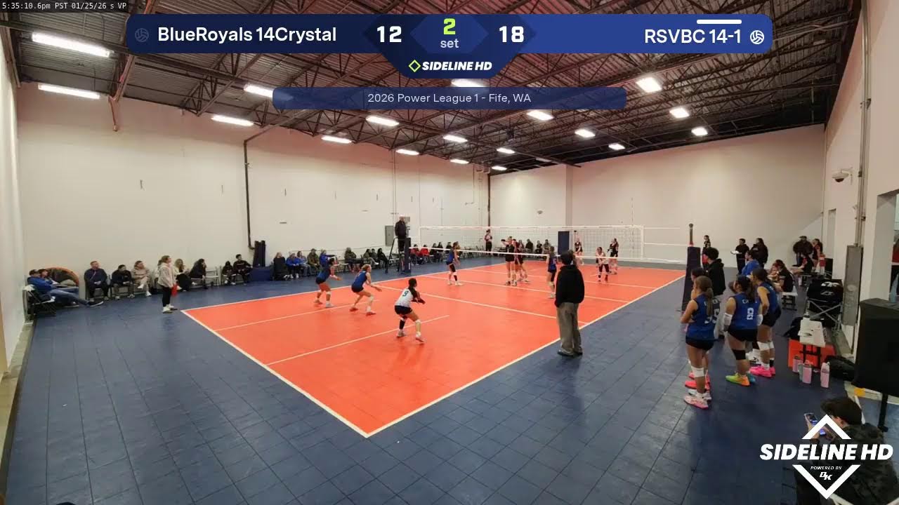 Blue Royals 14 Crystal vs. RSVBC 14-1 (2026.01.25)