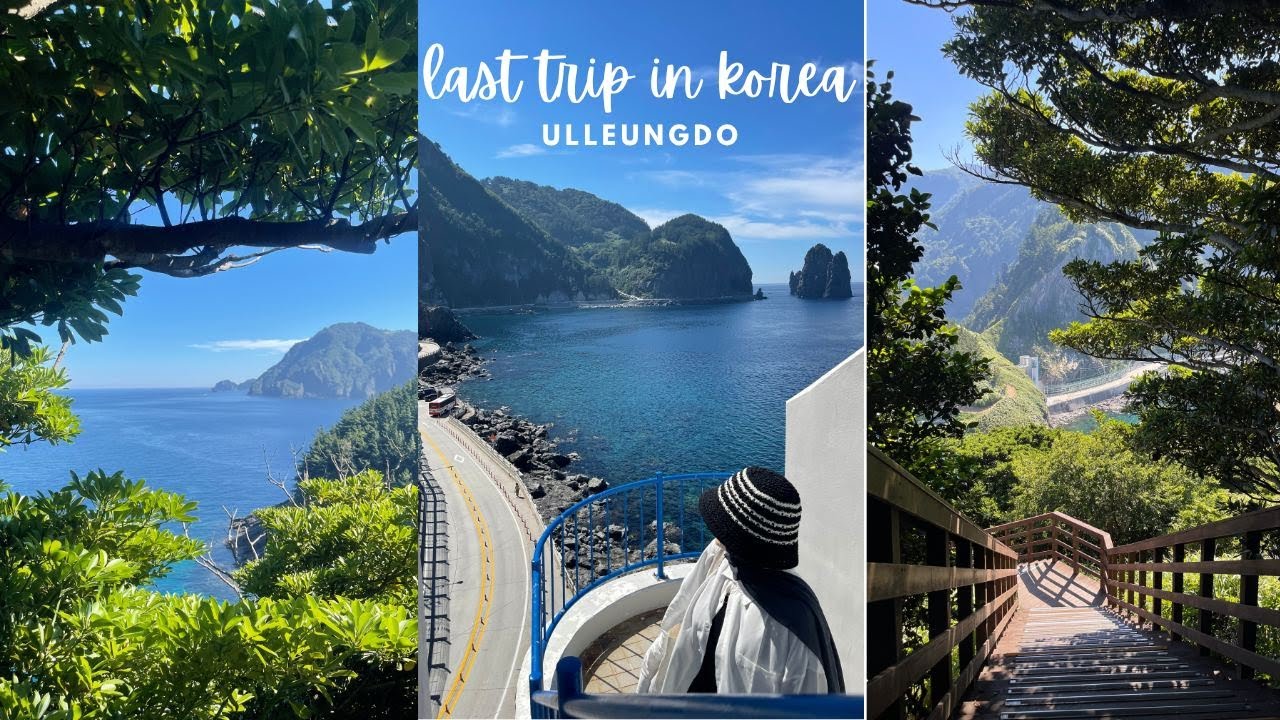 Exploring ULLEUNGDO 🌊| My Unforgettable Last Summer Trip in Korea🇰🇷
