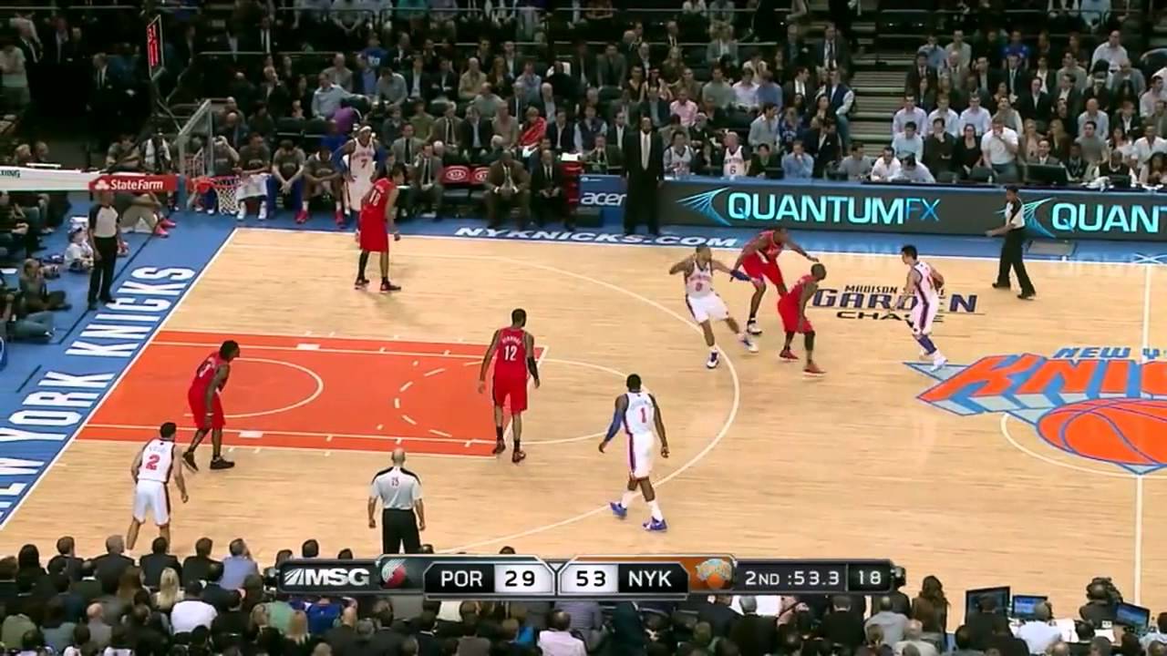 The Jeremy Lin Show Vs. Portland TrailBlazers (3/14/12)