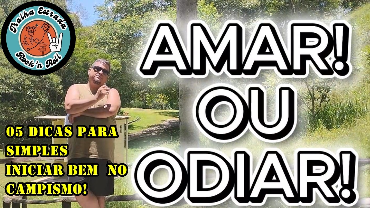 Iniciar no campismo não precisa ser difícil: 5 dicas simples para sua primeira aventura na natureza.