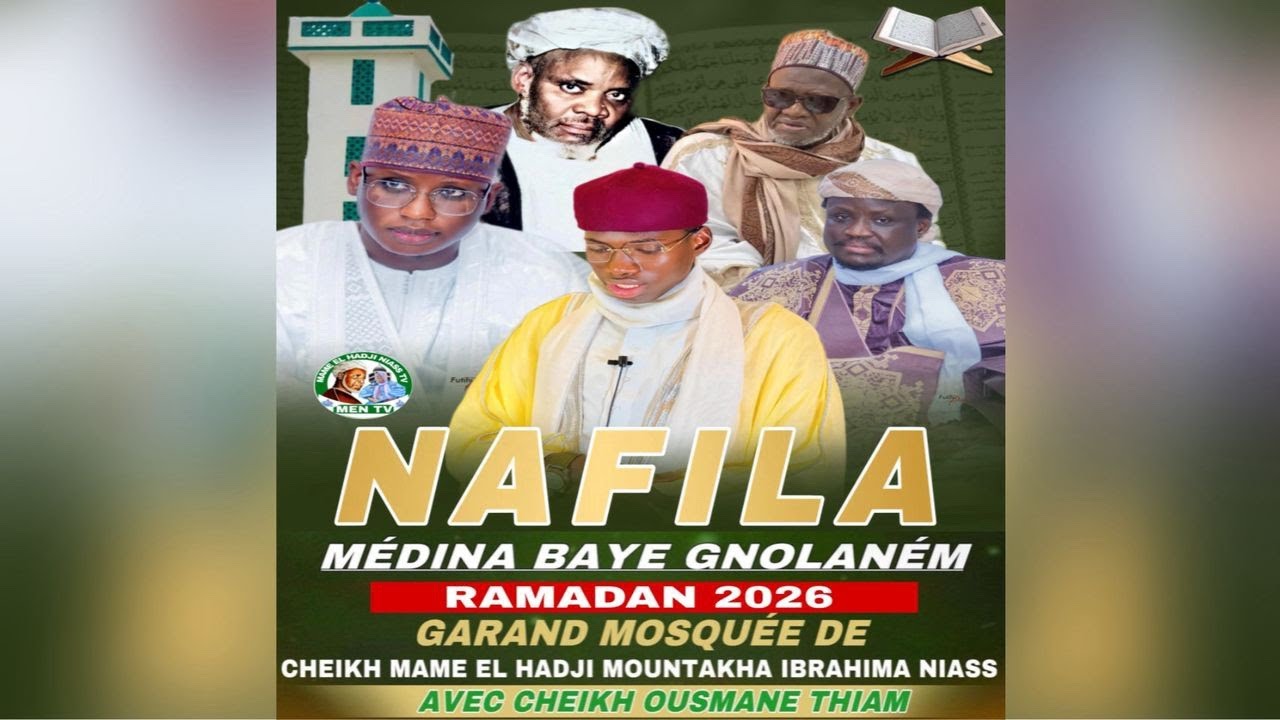13ème Nuit Nafila Medina Baye Gnolaném Avec Oussmane Thiam Ramadan 2026 (1447h)