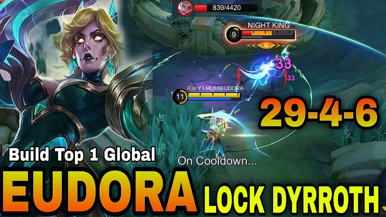 29 Kills!! Eudora Revamp Best Build and Emblem!! - Build Top 1 Global Eudora ~ MLBB