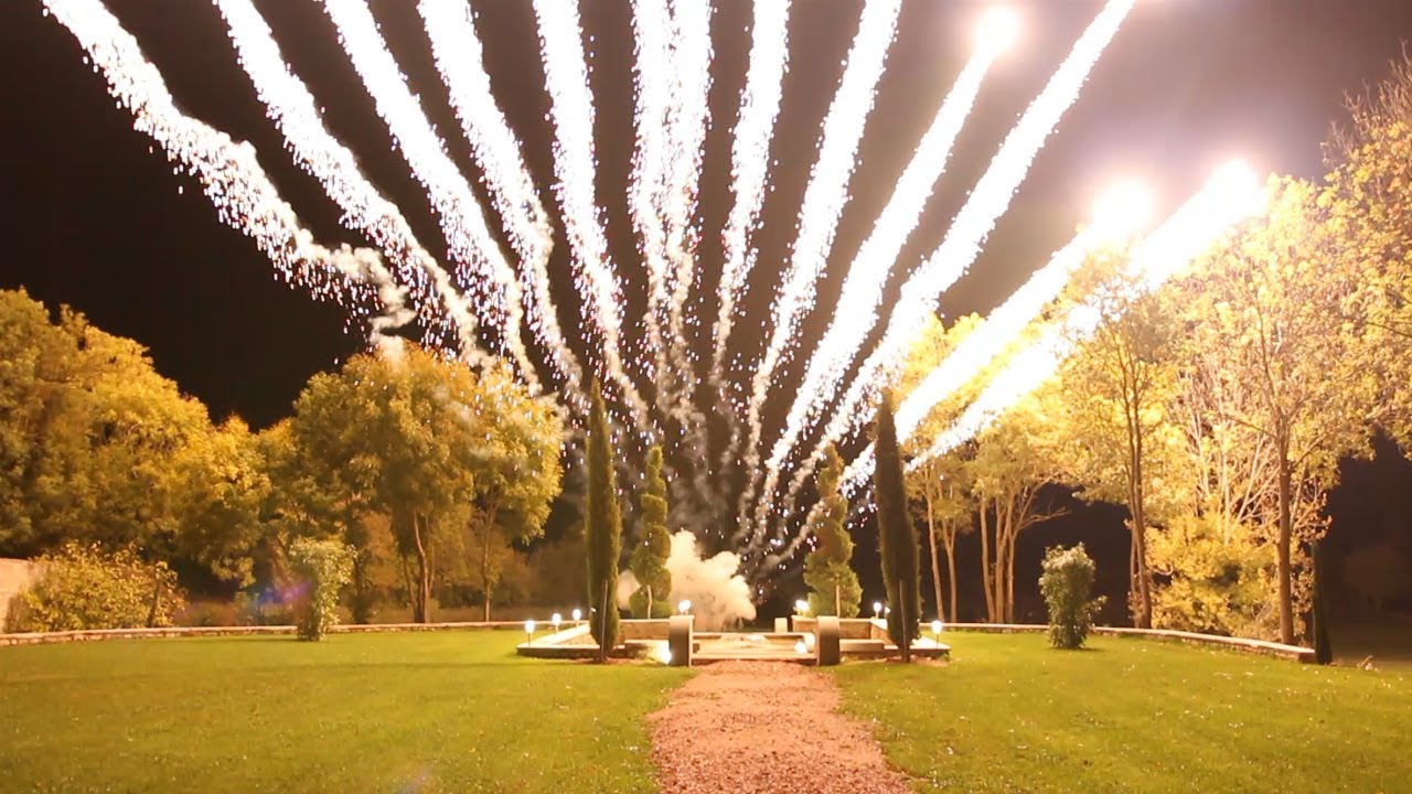 Feu d'Artifice Mariage Domaine des Trois Lacs - Lyon Lumière Productions