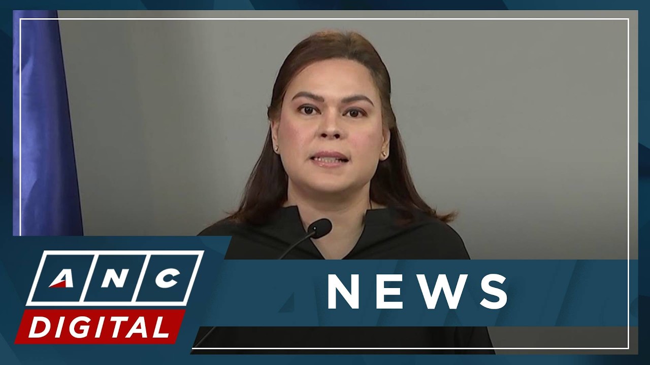VP Sara Duterte announces 2028 presidential bid: 'I offer my life, my strength, and my future' | ANC