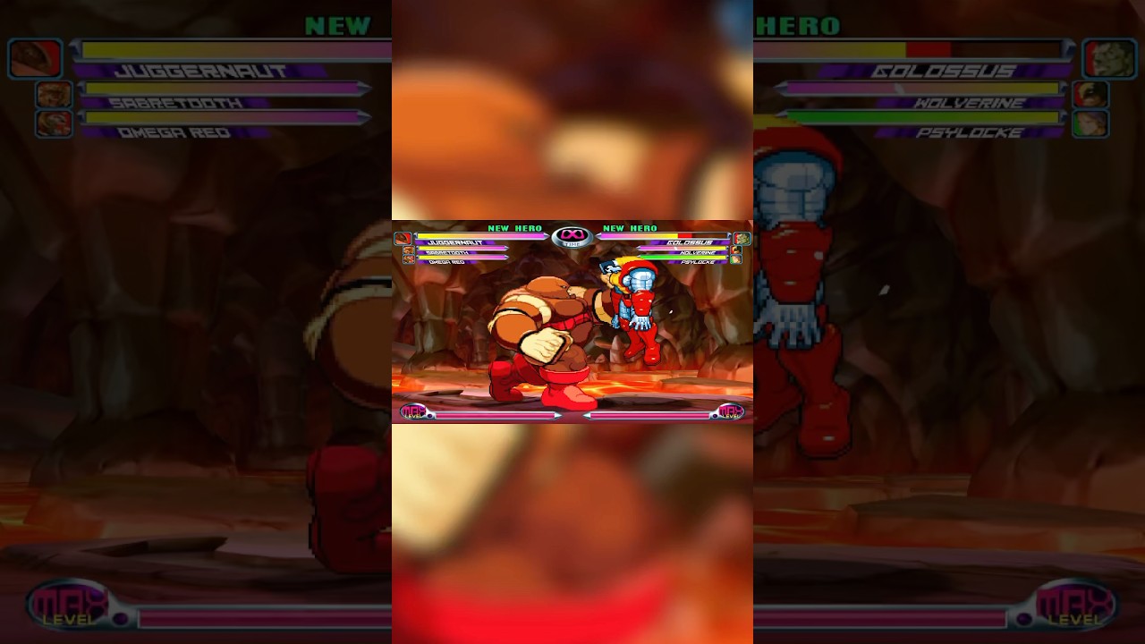 ALL Juggernaut Character Moves in Marvel vs Capcom 2 🔥