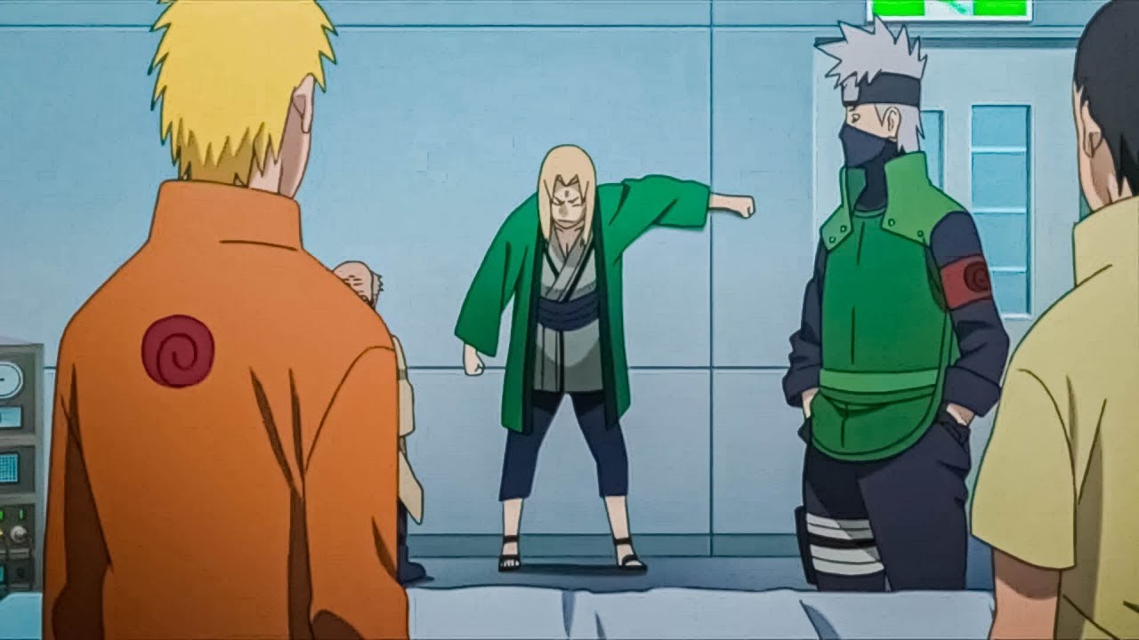 Tsunade descubre que Mitsuki es el hijo de Orochimaru - Mitsuki se va de Konoha