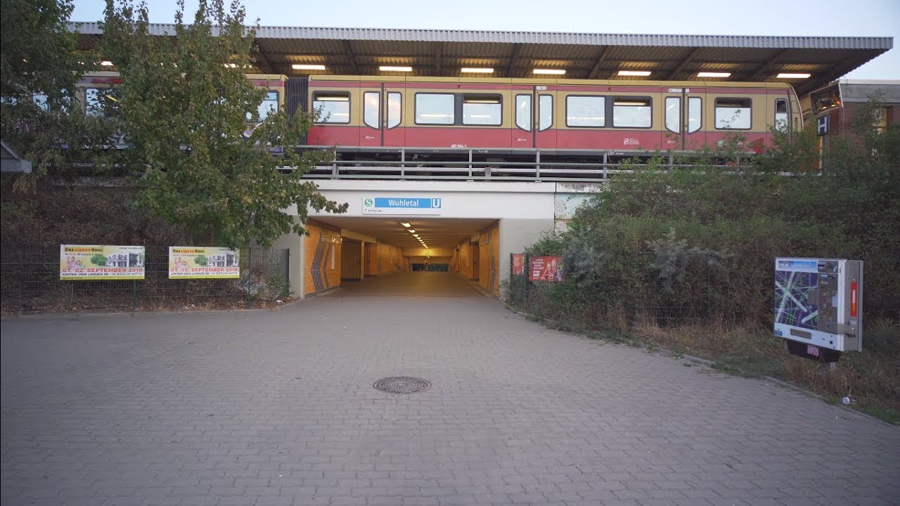 Germany, Berlin, U-Bahn ride from Elsterwerdaer Platz to Wuhletal