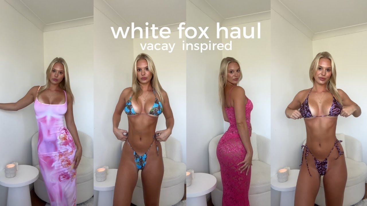 WHITE FOX BOUTIQUE HAUL FOR VACAY 🌴