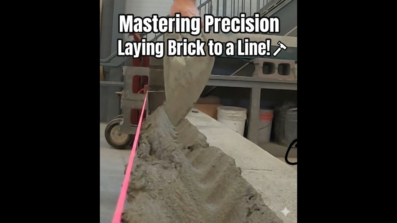 Masonry 101: The Secret to a Perfectly Straight Brick Wall