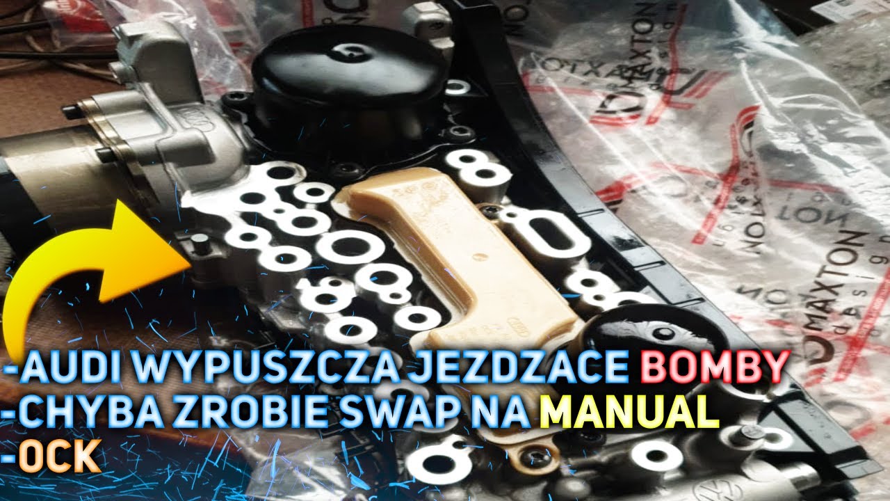 Nowoczesny Automat 0CK czyli Jeżdżąca Bomba w wydaniu AUDI. S-tronic i brak dostępnych części.