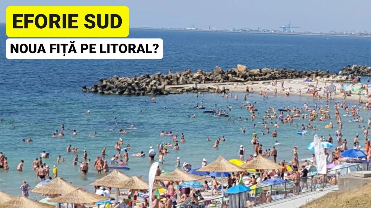 🔴 EFORIE SUD, noua FIȚĂ pe LITORALUL ROM&Acirc;NESC! Vezi LIVE cum arata STATIUNEA momentului