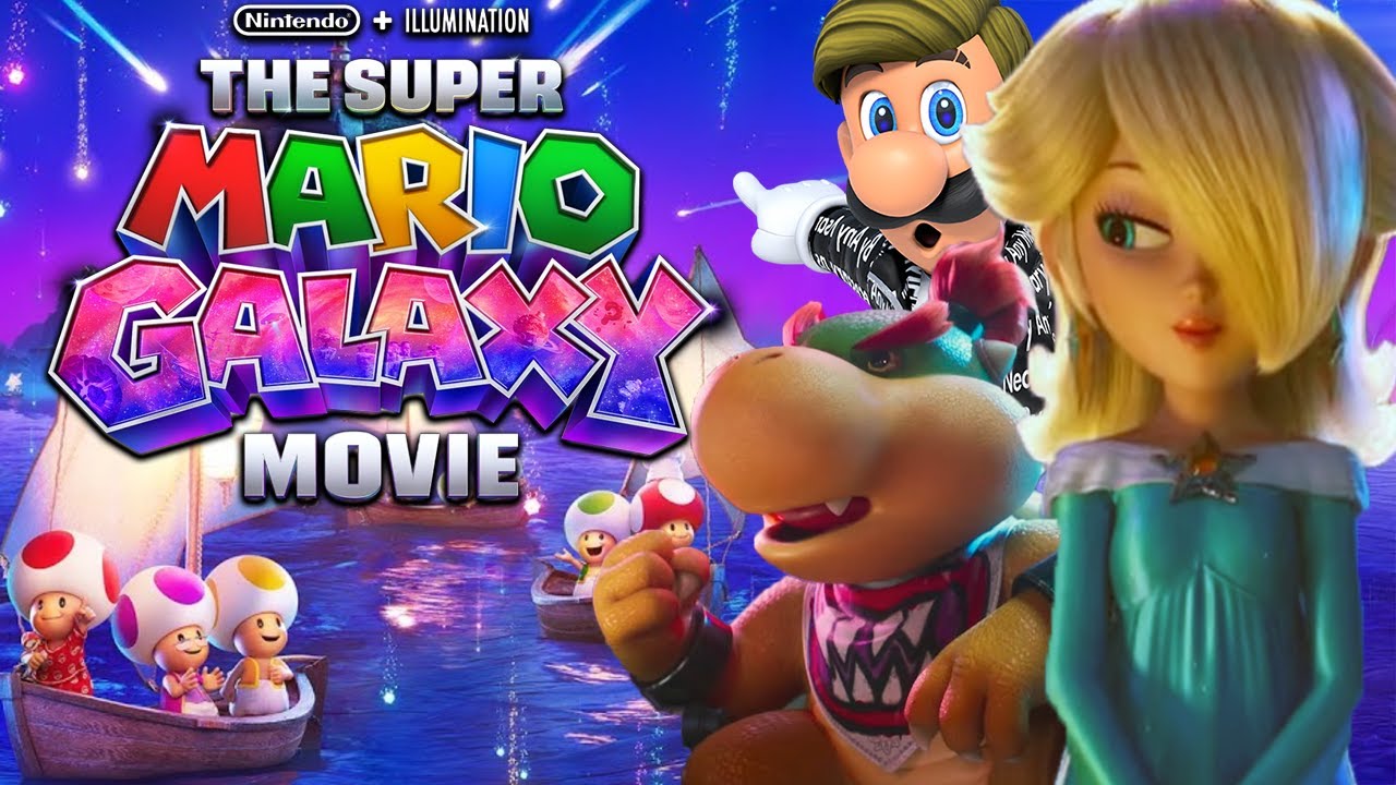 ROSALINA IS HERE! MARIO GALAXY MOVIE DIRECT (Nintendo Direct, Mario Galaxy Movie Luigikid Reaction)