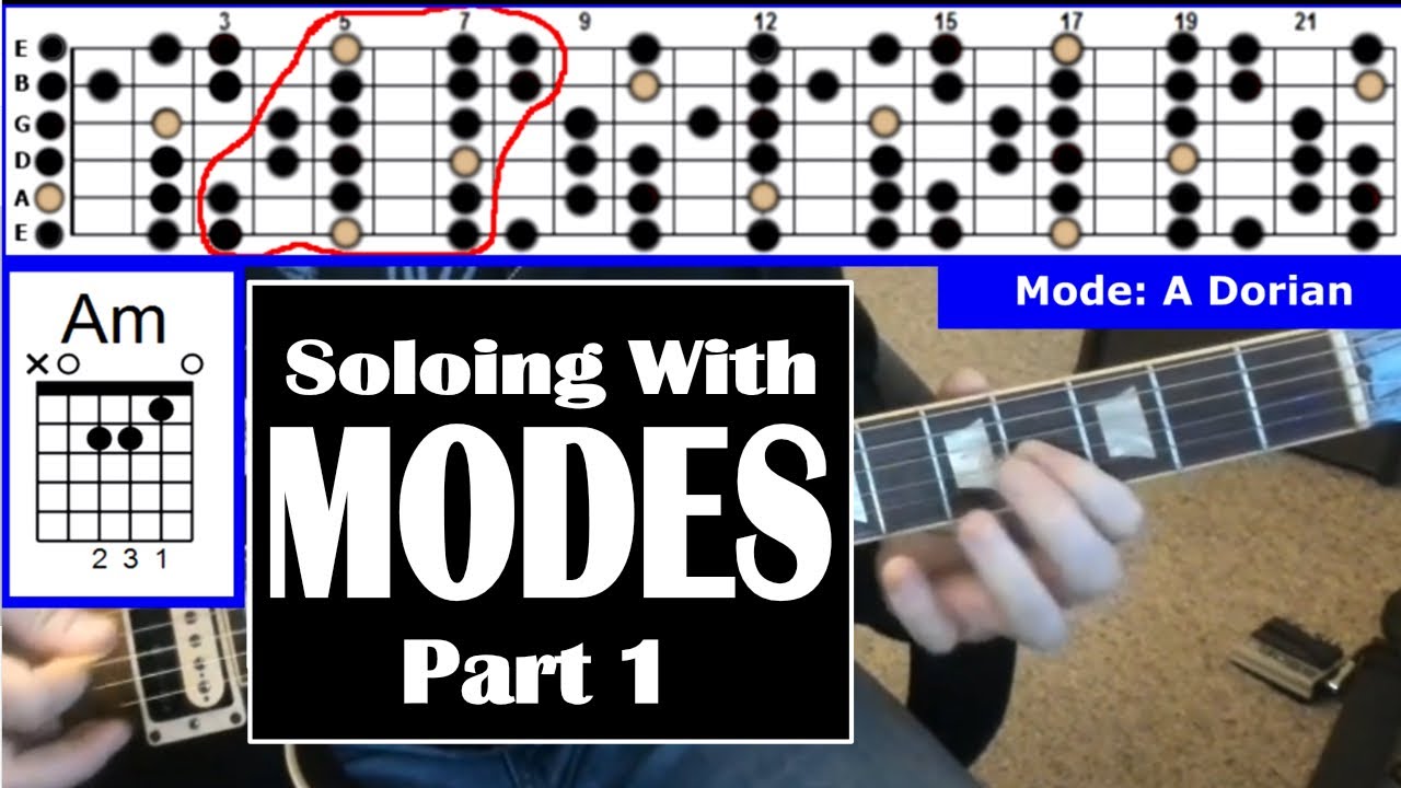 How to Solo Across the Fretboard Using Modes (Part 1) - 