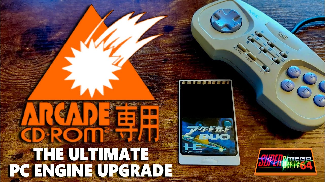 TURBOGRAFX 16 / PC ENGINE -  ARCADE SYSTEM CARD GAMES