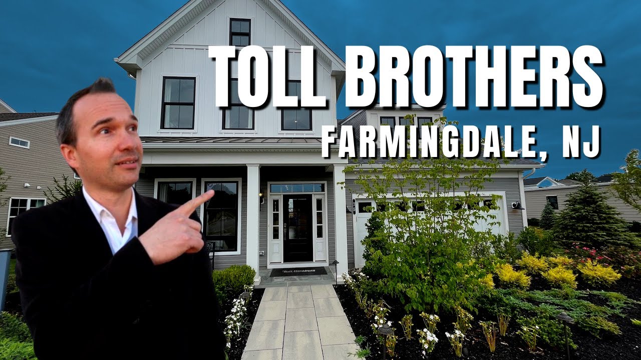 Luxury 55+ New Homes.  Regency At Allaire Community Tour.  Farmingdale, NJ Toll Brothers