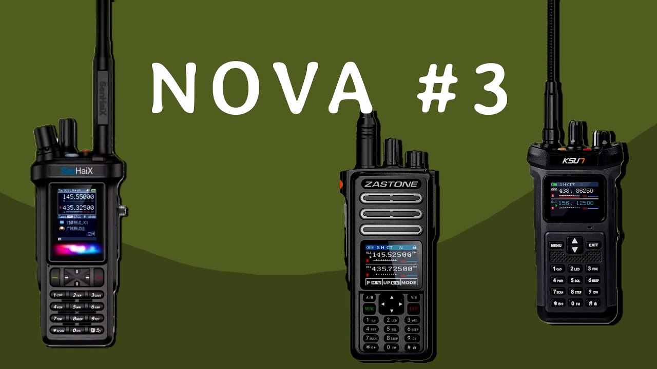 Новиночки №3. KSUT UV119D, SenHaix SHX8900, Zastone ZT-M9