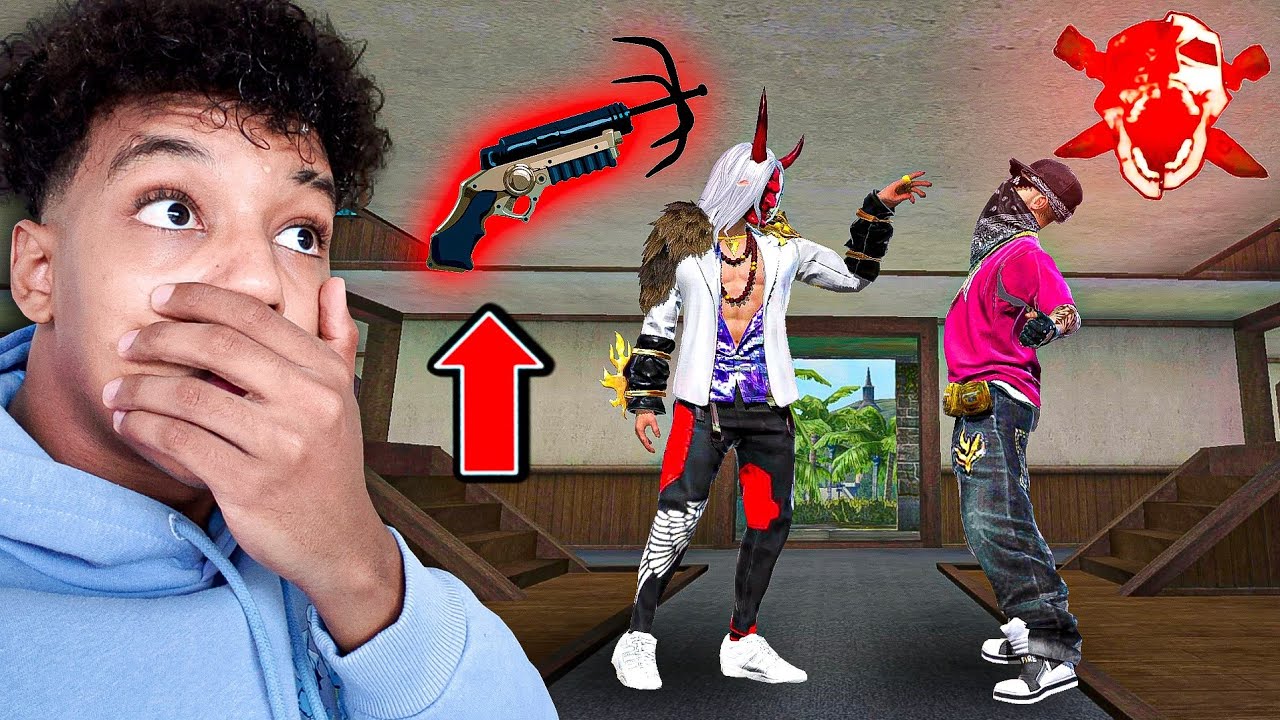 JAMAS PENSE QUE USANDO ESTA ARMA ME IBA A CONVETIR EN UN PRO PLAYER DE FREE FIRE😱