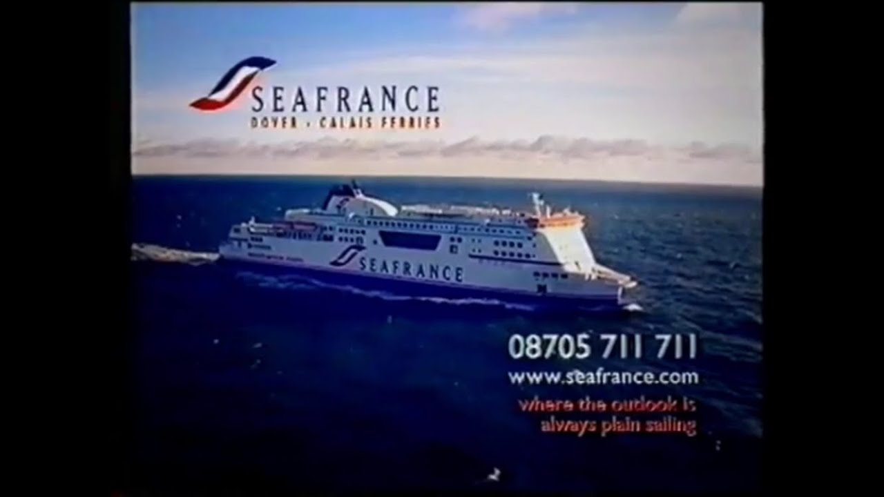 SeaFrance - ITV Carlton and Meridian Weather Sponsorships (1997-2006, UK)